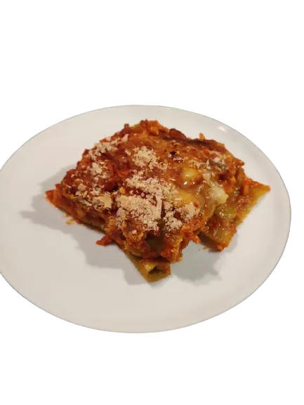 Final result on a plate